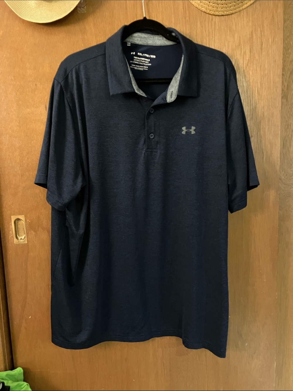 Under Armour Men’s Dark Navy Polo with Collar